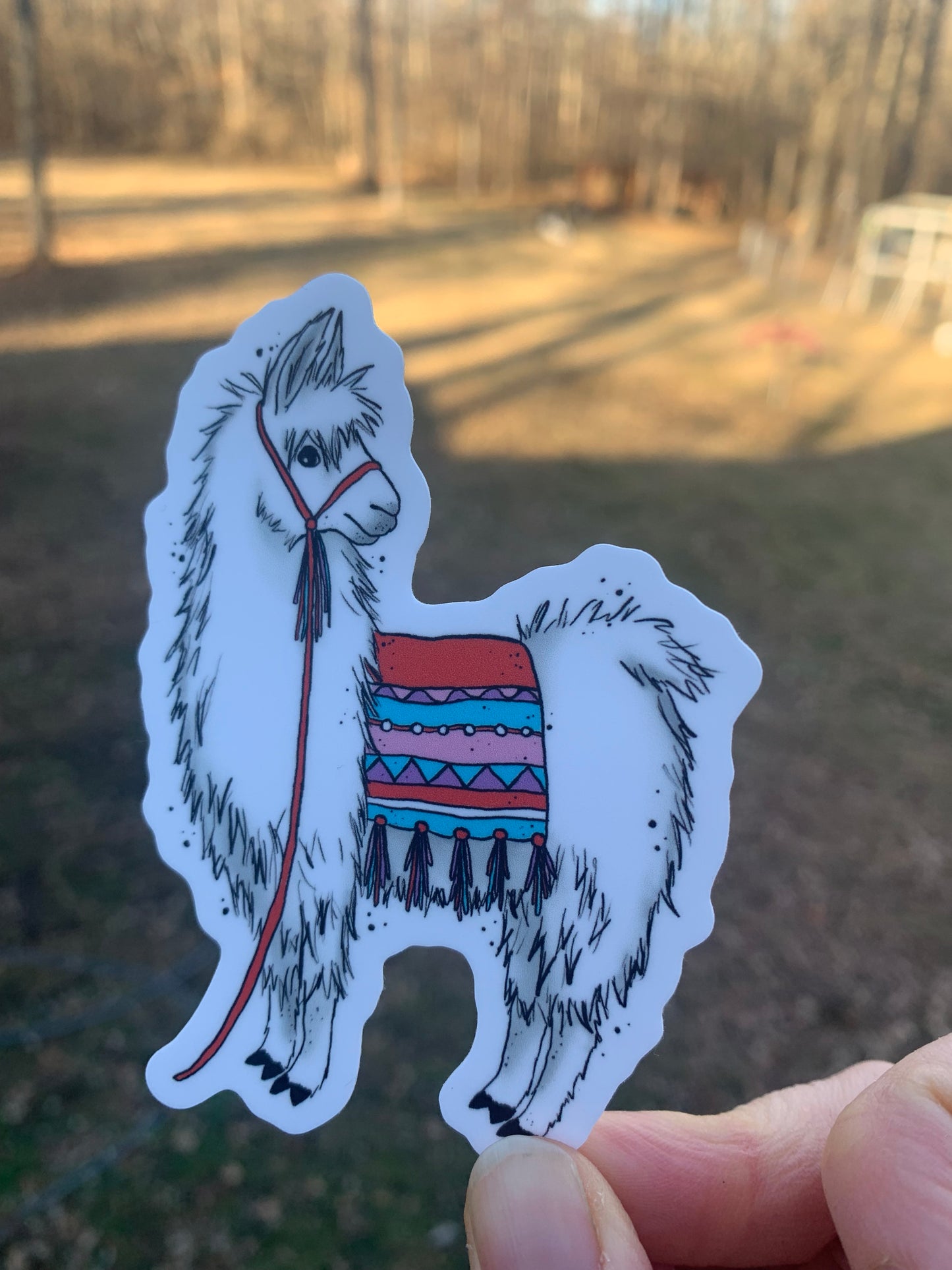 Llama sticker