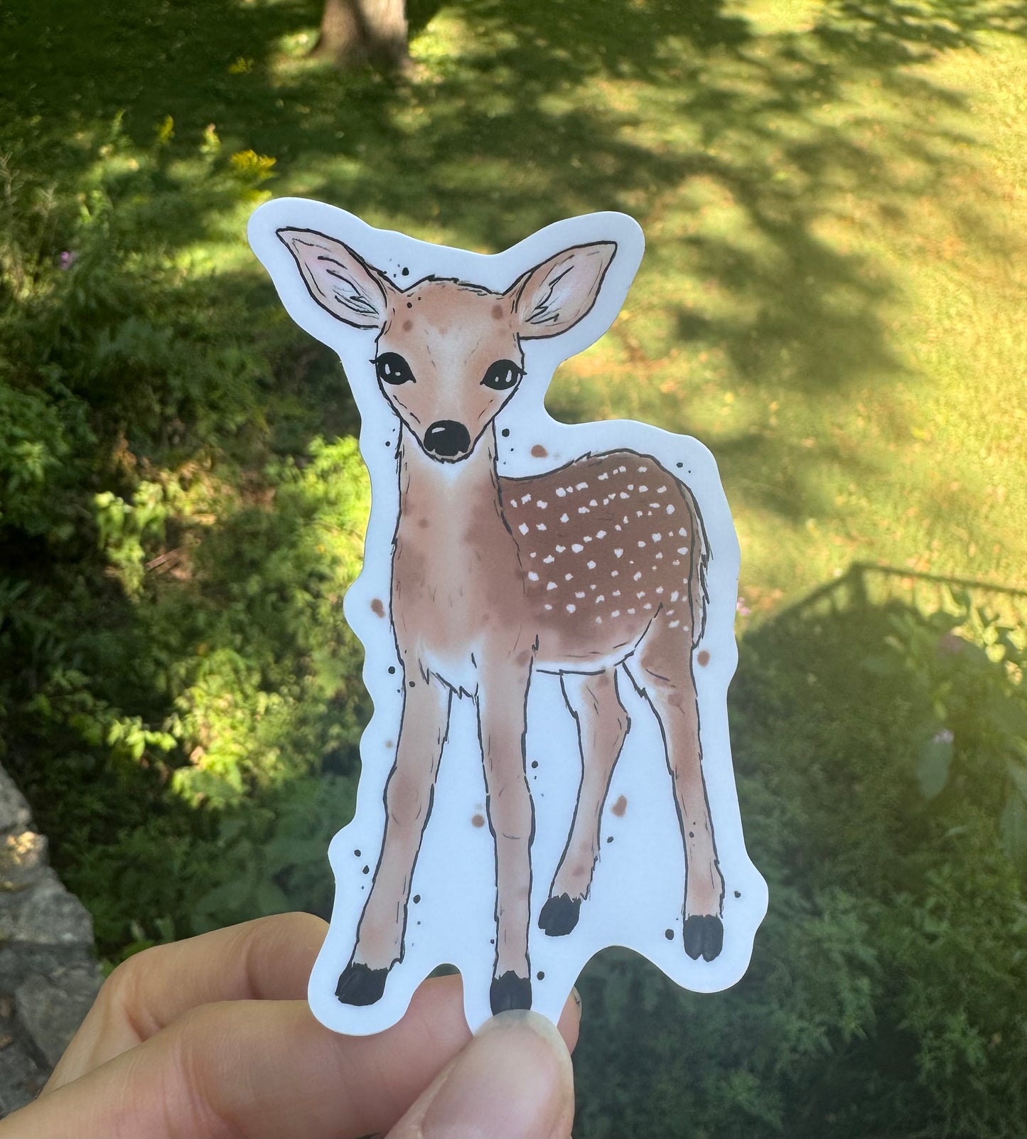 Fawn sticker